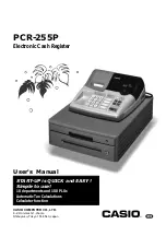 Casio PCR-255P User Manual preview