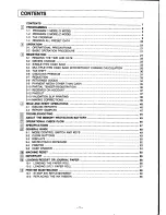 Предварительный просмотр 5 страницы Casio PCR-330 Operator'S Instruction Manual