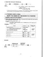 Предварительный просмотр 8 страницы Casio PCR-330 Operator'S Instruction Manual