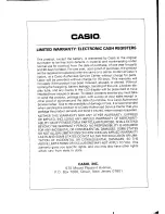 Предварительный просмотр 64 страницы Casio PCR-330 Operator'S Instruction Manual