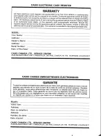 Предварительный просмотр 65 страницы Casio PCR-330 Operator'S Instruction Manual