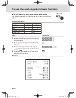 Preview for 22 page of Casio PCR-T273 User Manual