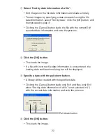 Preview for 22 page of Casio PHOTO LOADER - VER.3.0 FOR WINDOWS Instruction Manual