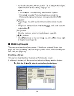 Preview for 28 page of Casio PHOTO LOADER - VER.3.0 FOR WINDOWS Instruction Manual