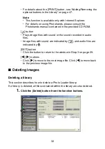 Preview for 32 page of Casio Photo Loader Version 2.1 Instruction Manual