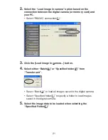 Предварительный просмотр 21 страницы Casio PHOTO LOADER Instruction Manual