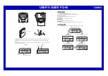 Casio PQ-40 User Manual preview