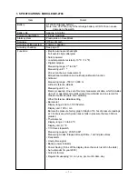 Preview for 3 page of Casio PRG-60TJ Service Manual & Parts List