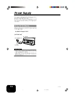 Предварительный просмотр 6 страницы Casio Privia PX-100 User Manual