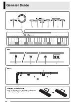 Preview for 4 page of Casio Privia PX-150 User Manual