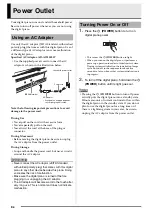 Preview for 6 page of Casio Privia PX-150 User Manual