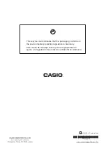 Предварительный просмотр 38 страницы Casio Privia PX-150 User Manual