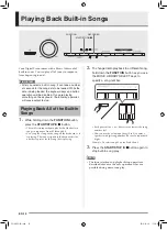 Preview for 16 page of Casio Privia PX-160 User Manual