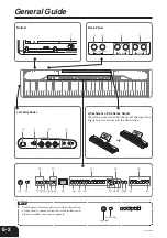 Предварительный просмотр 5 страницы Casio Privia PX-310 User Manual