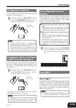 Предварительный просмотр 28 страницы Casio Privia PX-310 User Manual