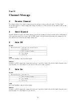 Preview for 8 page of Casio Privia PX-320 Implementation Manual