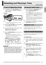 Preview for 13 page of Casio PRIVIA PX-3S User Manual