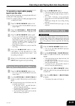 Preview for 23 page of Casio Privia PX-500L User Manual