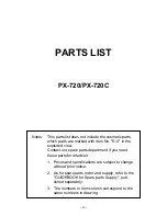 Preview for 25 page of Casio Privia PX-720 Service Manual & Parts Manual