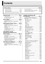 Preview for 2 page of Casio Privia PX-770 User Manual