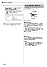 Preview for 11 page of Casio Privia PX-770 User Manual