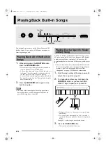 Предварительный просмотр 12 страницы Casio Privia PX-830 User Manual