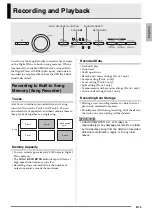 Предварительный просмотр 17 страницы Casio Privia PX-850 User Manual