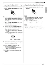 Предварительный просмотр 19 страницы Casio Privia PX-850 User Manual