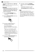 Предварительный просмотр 22 страницы Casio Privia PX-850 User Manual