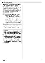 Предварительный просмотр 40 страницы Casio Privia PX-850 User Manual