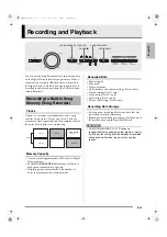 Preview for 17 page of Casio Privia PX-A800 User Manual