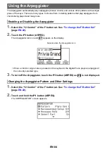 Preview for 87 page of Casio Privia PX-S6000 User Manual