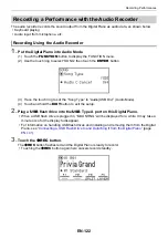 Preview for 125 page of Casio Privia PX-S6000 User Manual