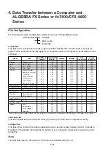 Предварительный просмотр 39 страницы Casio Program-Link FA-124 User Manual