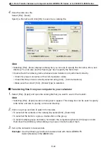 Предварительный просмотр 42 страницы Casio Program-Link FA-124 User Manual