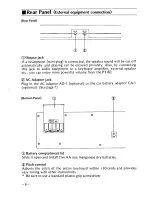 Preview for 6 page of Casio PT-80 Operation Manual