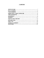 Preview for 2 page of Casio QV-300 (B) Service Manual & Parts List