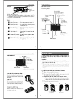 Preview for 4 page of Casio QV-700 Owner'S Manual