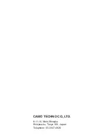 Preview for 26 page of Casio QV-70B Service Manual And Parts List