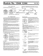 Preview for 1 page of Casio QW-1044 Manual