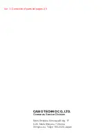 Preview for 8 page of Casio QW-1789 Service Manual & Spare Parts List