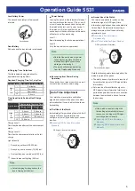 Preview for 5 page of Casio QW 5531 Operation Manual