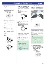 Preview for 15 page of Casio QW 5531 Operation Manual