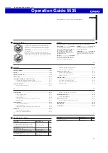 Preview for 1 page of Casio QW 5535 Operation Manual