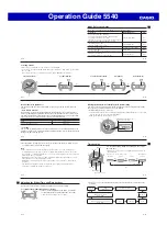 Preview for 2 page of Casio QW 5540 Operation Manual