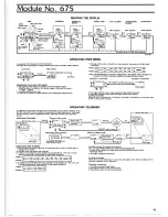 Casio QW-675 Manual preview