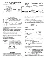 Casio QW-734 General Manual preview