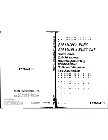 Предварительный просмотр 1 страницы Casio RM-9850GA PLUS Manual