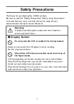 Preview for 2 page of Casio S100X User Manual