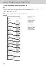 Предварительный просмотр 116 страницы Casio SE-C450 User Manual